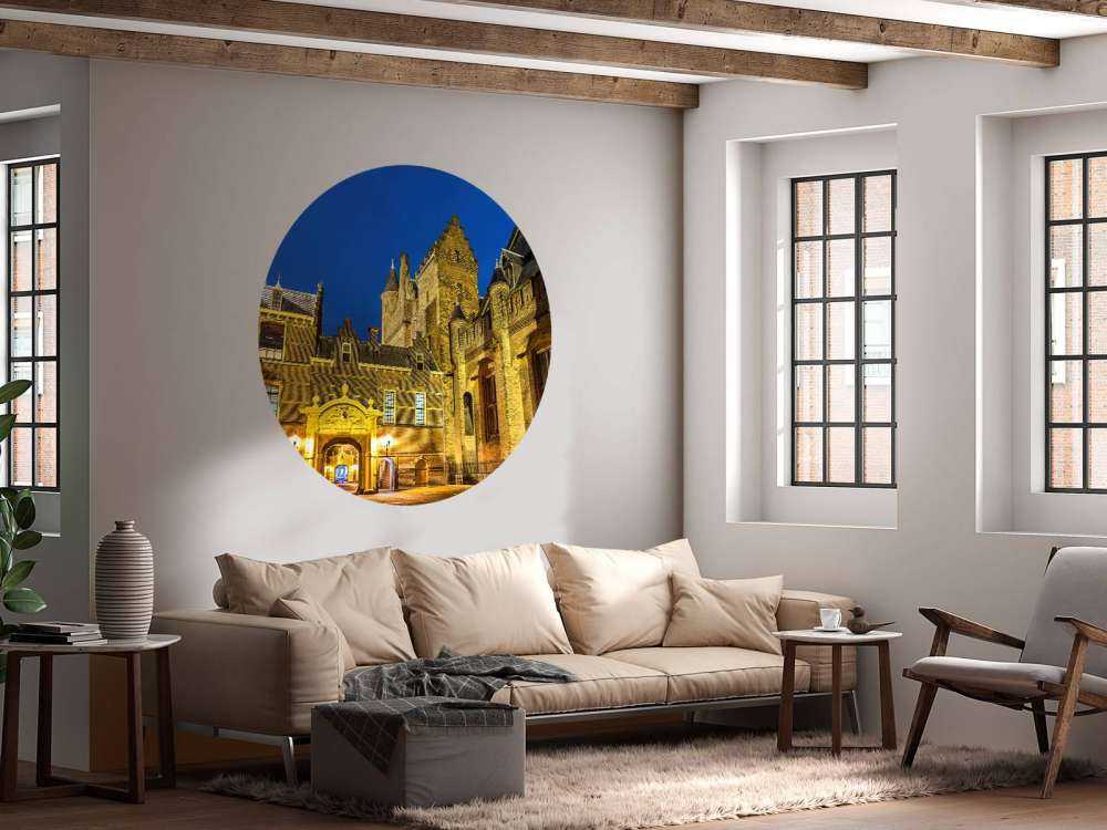 Het Binnenhof in de avond