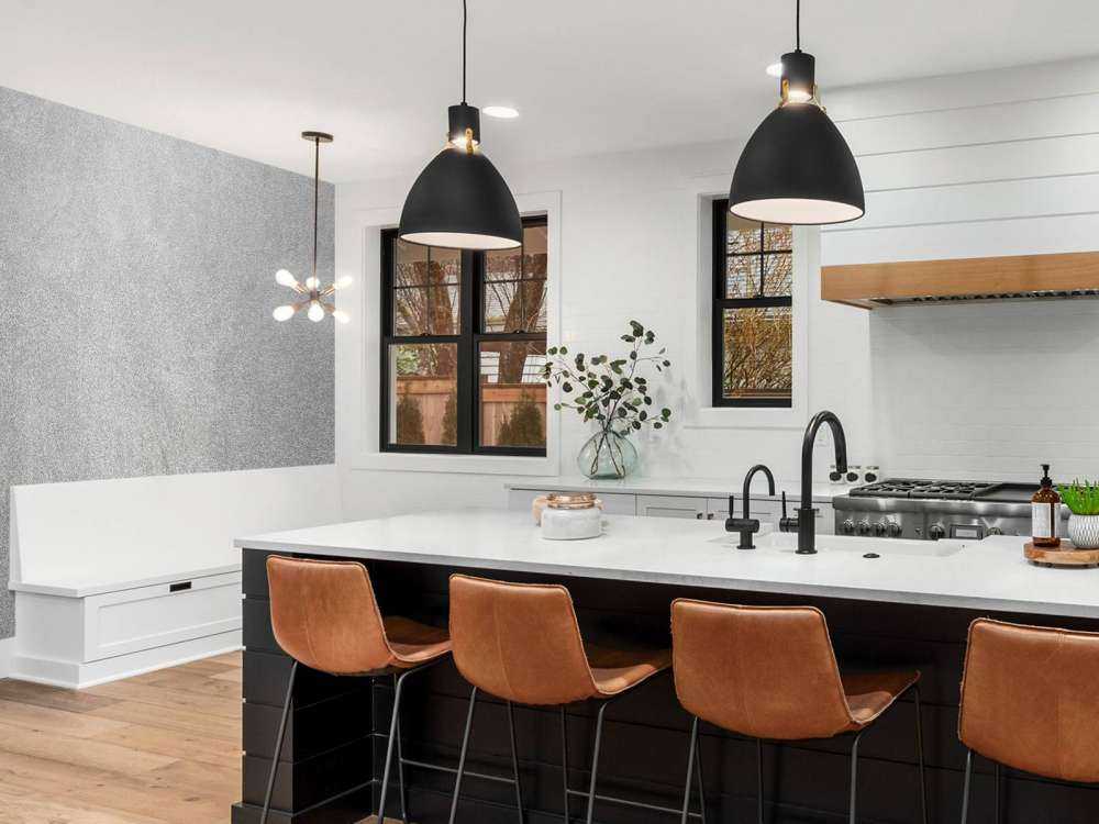 Betonnen muur met structuur