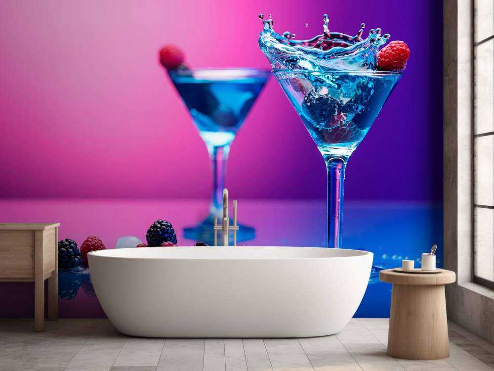 Cocktails met bramen