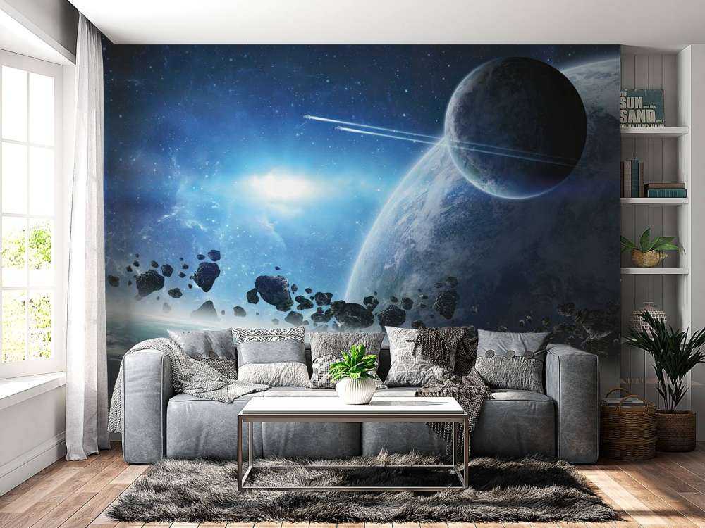 Zonsopkomst in de ruimte