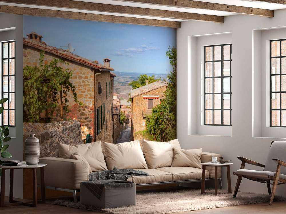 Smal straatje in Italië