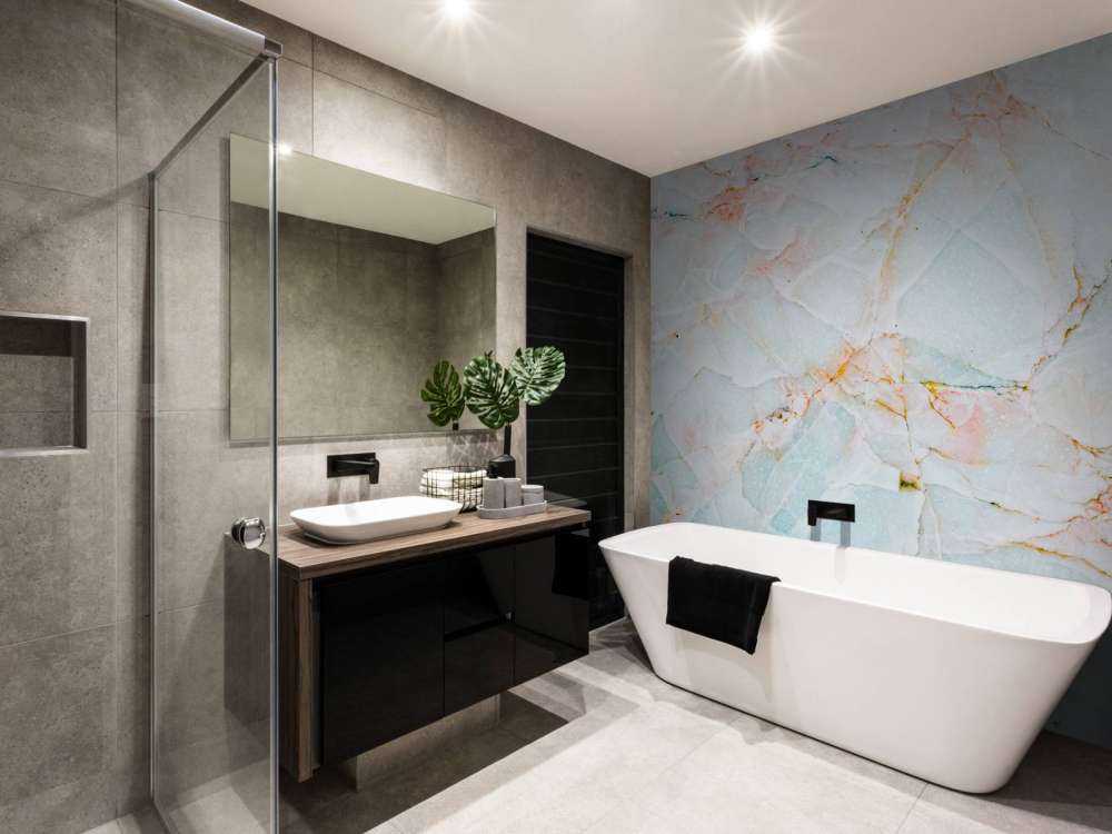 Natuurlijk blauw marmer