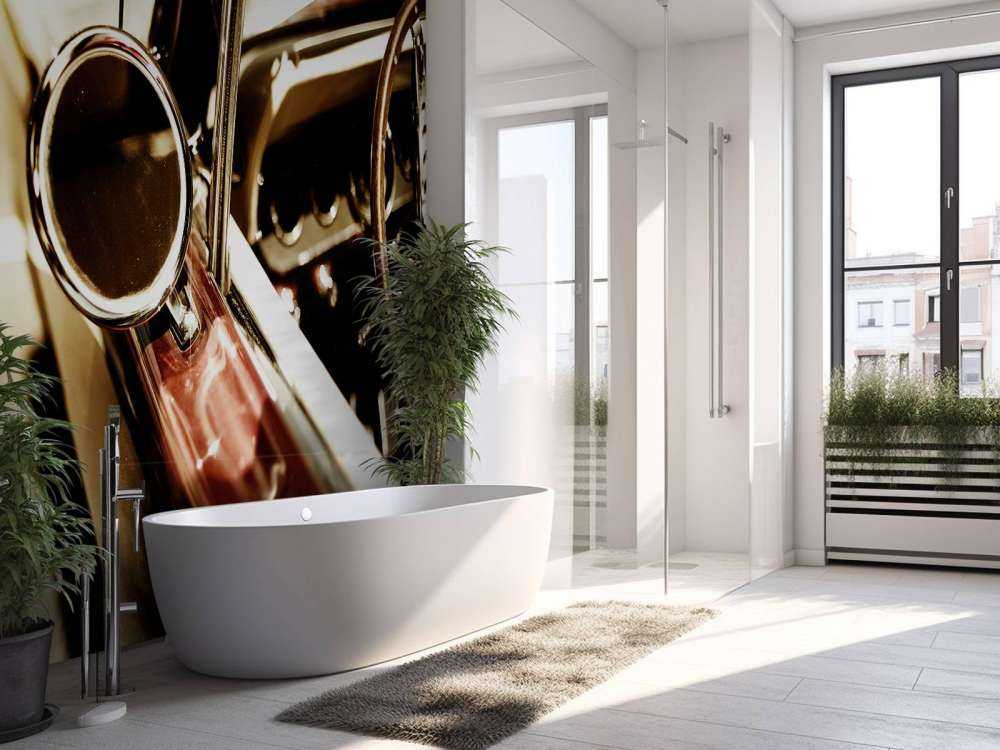 Close-up rode klassieke auto