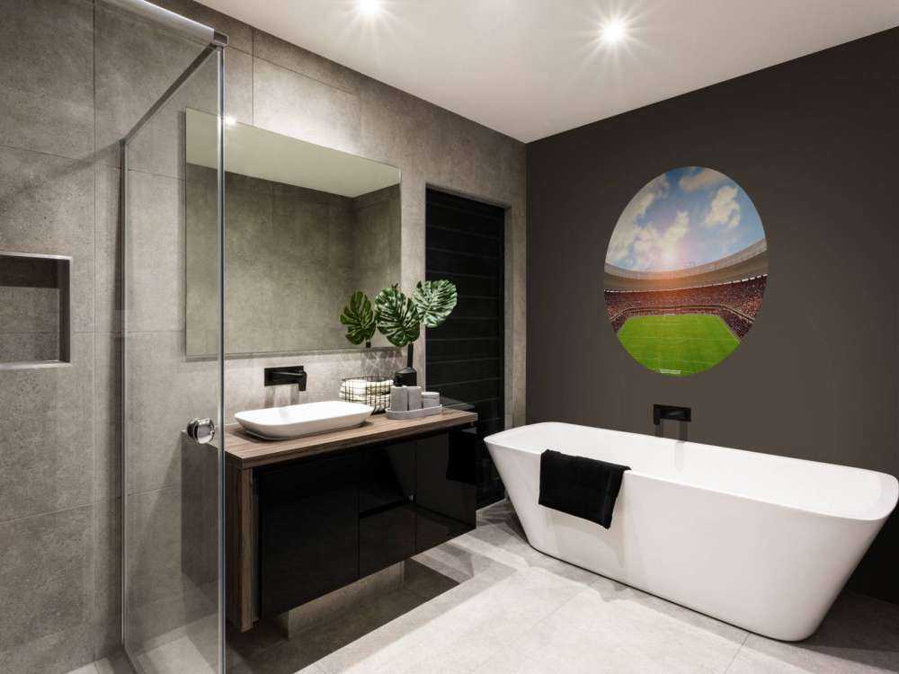 Gevuld voetbalstadion