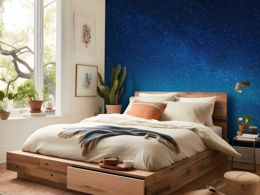 Sterrenhemel met noorderlicht