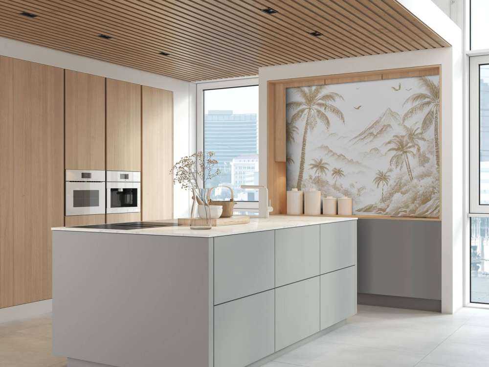 Vredige Palmbaai, taupe