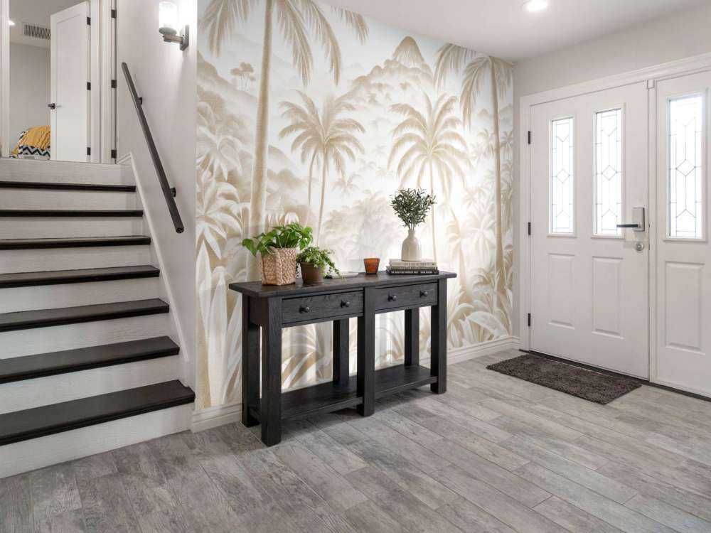 Tropische Bergoase, taupe