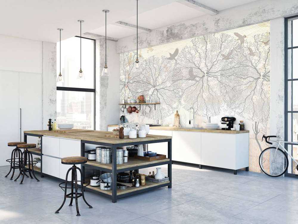 Graphic Trees - Yellow