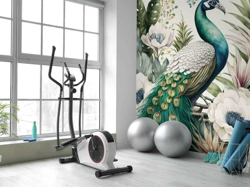 Pauwenflora in Harmonie