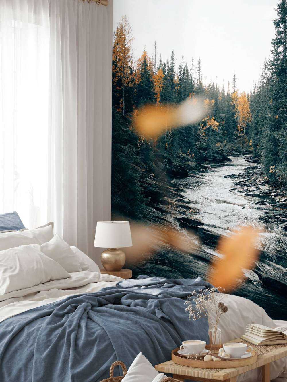 Betoverend herfstbos