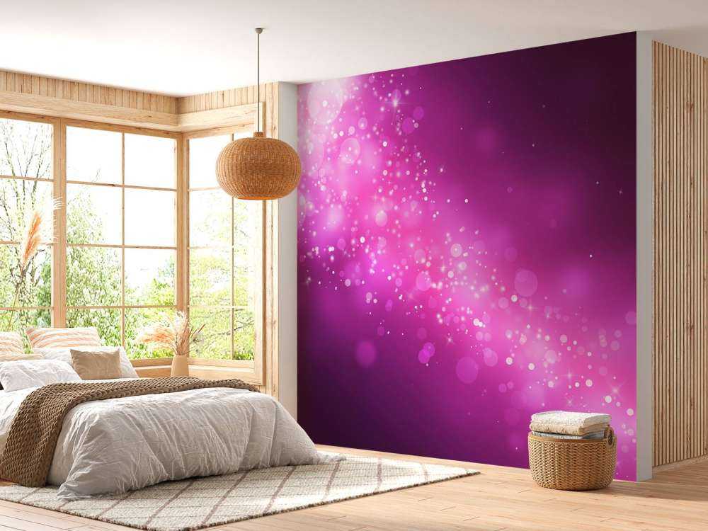 Roze glitter schitteringen