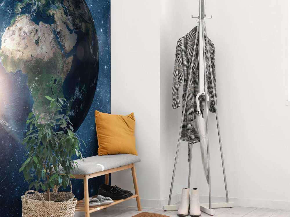 Uitzicht op de aarde