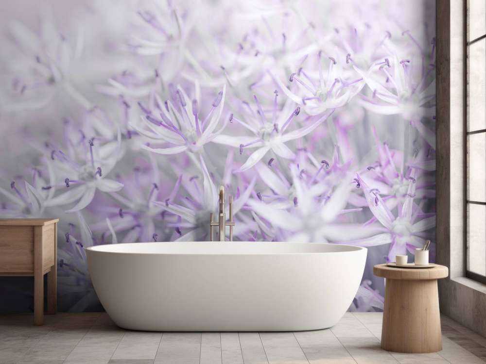 Allium bloemen close-up