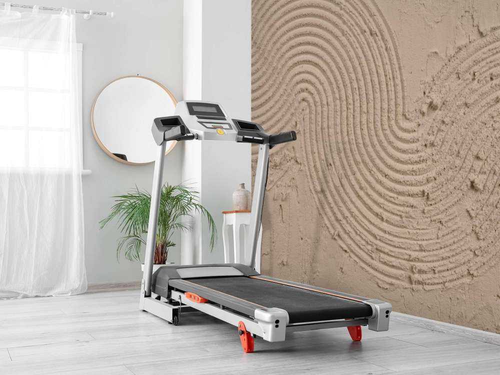 Structuur kunst in taupe