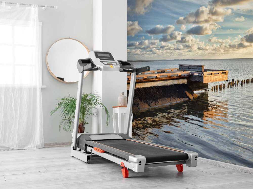 Steiger met mooie wolken