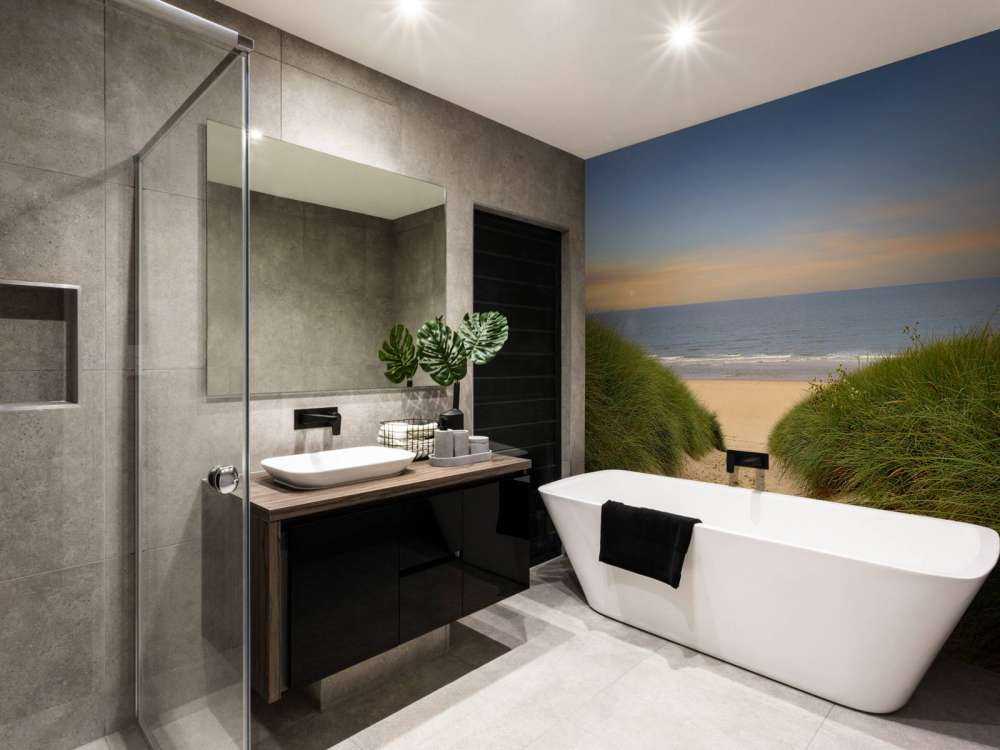 Zonsondergang bij strand