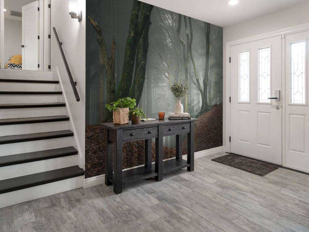 Pad door mysterieus bos