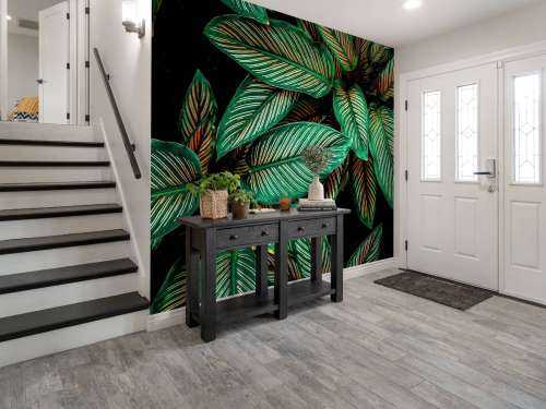 Abstracte groene bladeren