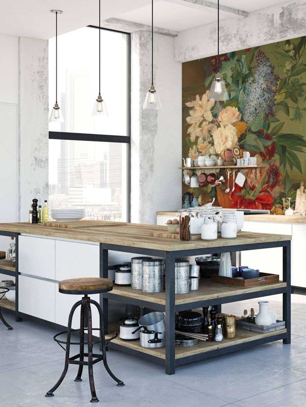 Bloemen in een terracotta vaas