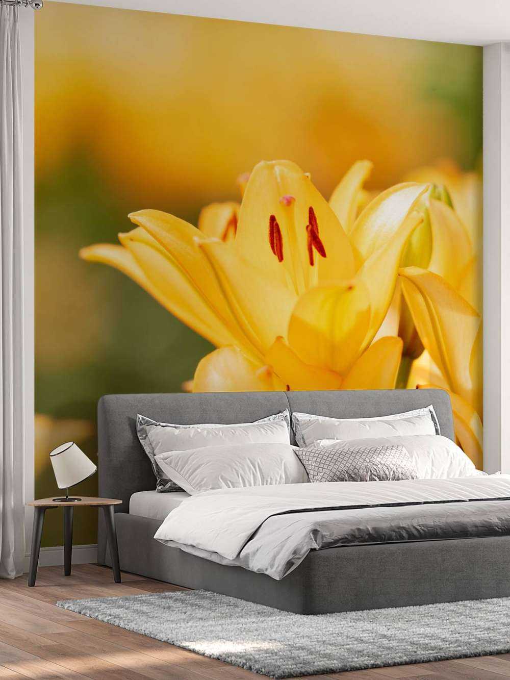 Bloeiende gele bloem