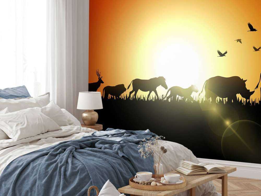Zonsondergang in Madagaskar design