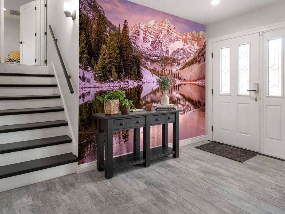 Berglandschap met een rivier