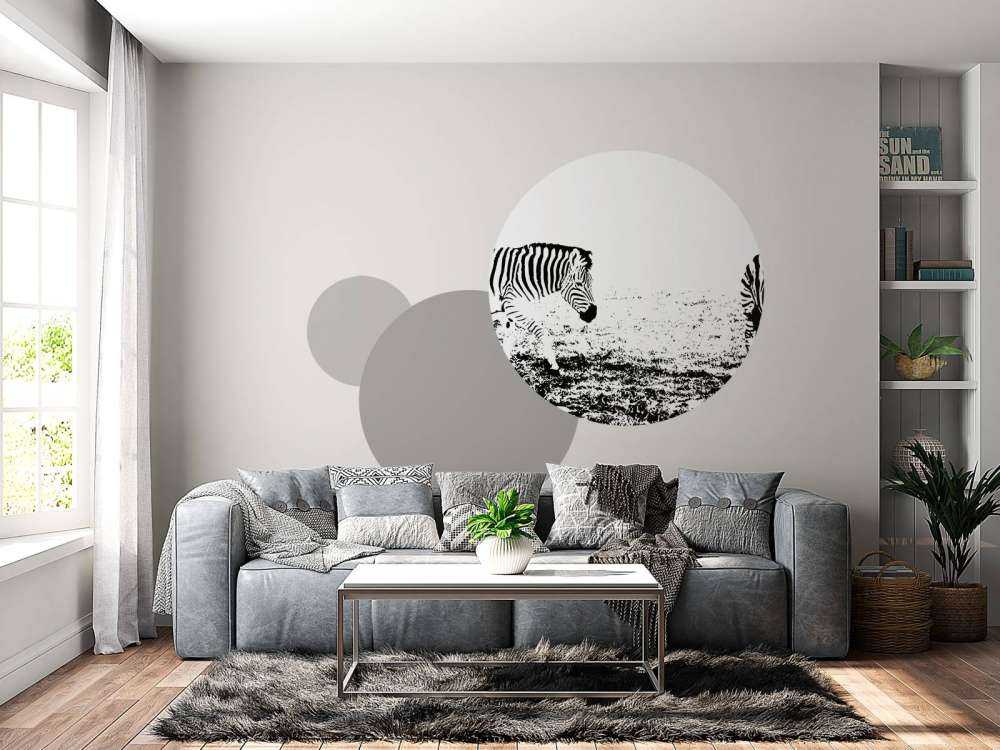 Zebra's in de weide design