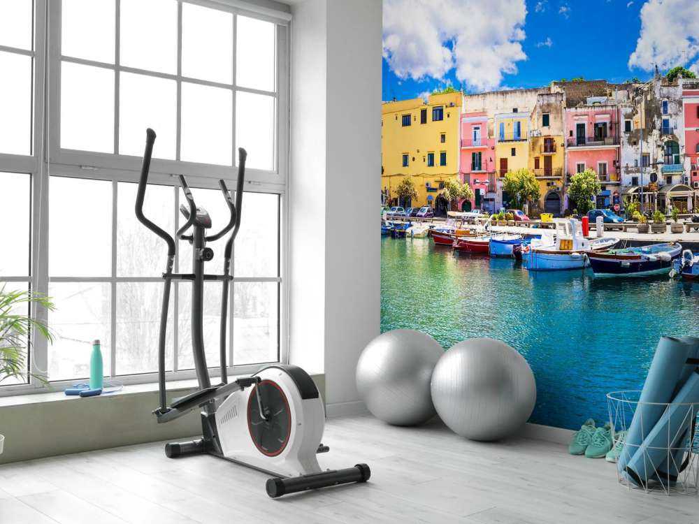 Een kleurrijk eilandje in Italië