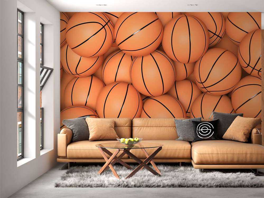 Basketballen print