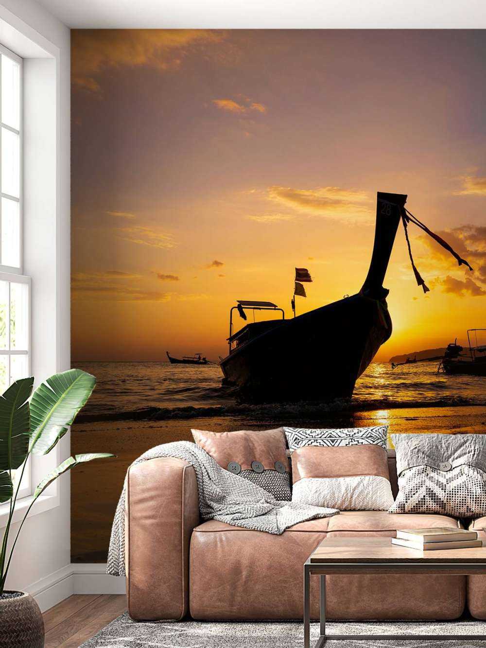 Traditionele langstaartboot