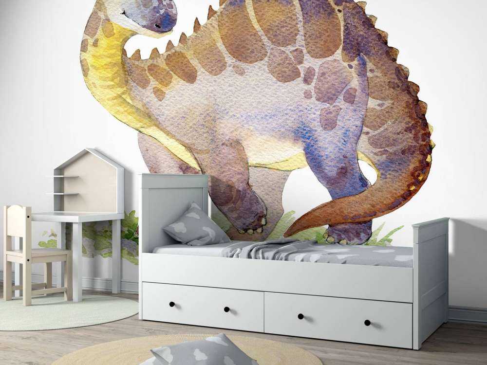 Dinosaurus van waterverf
