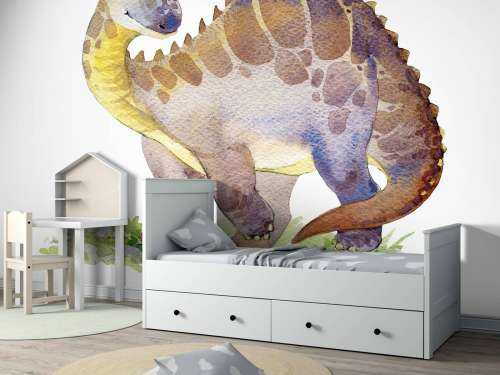 Dinosaurus van waterverf