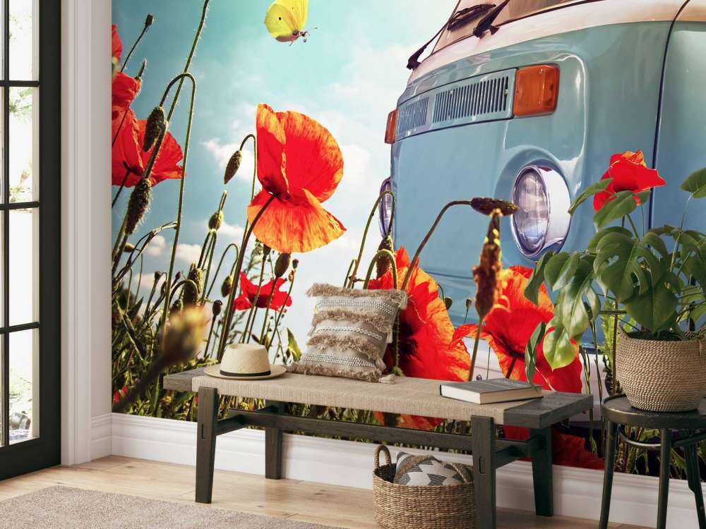 Vintage Volkswagen busje