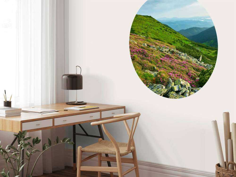 Rododendrons in de bergen