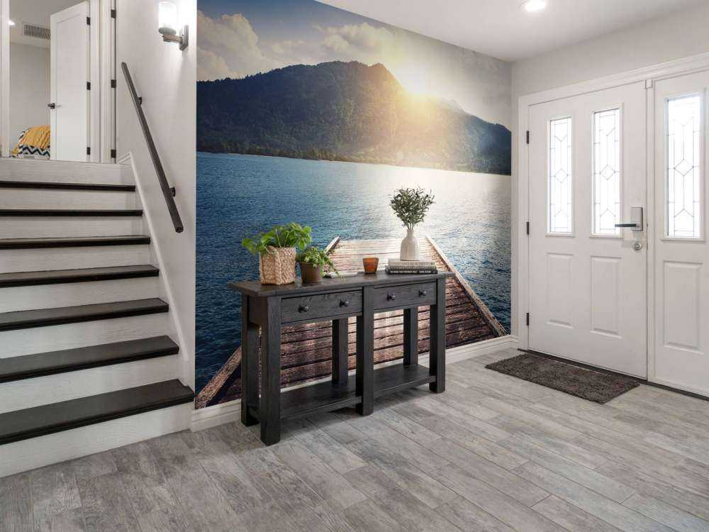 Steiger naar een meer