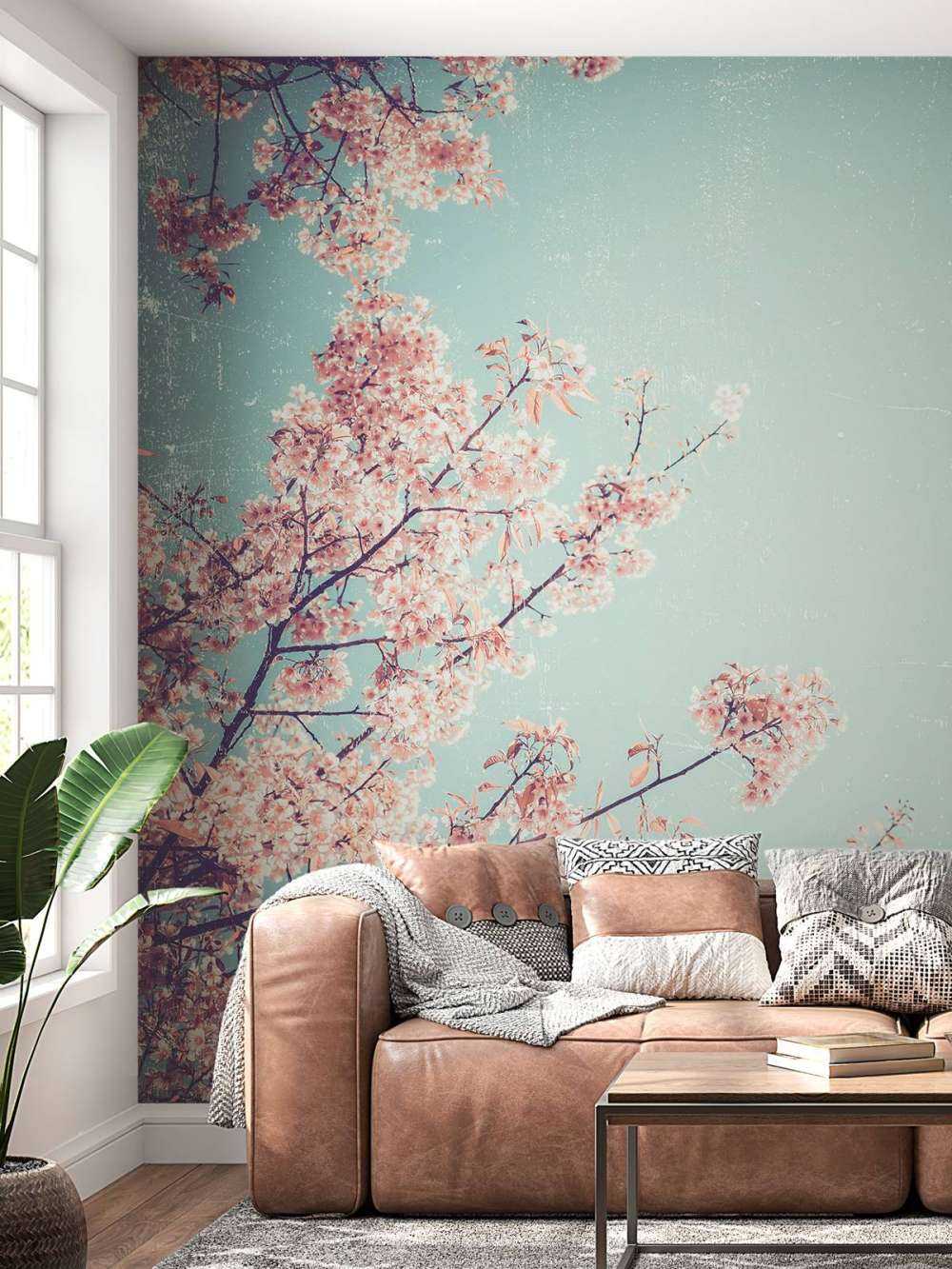 Vintage Japanse bloemen