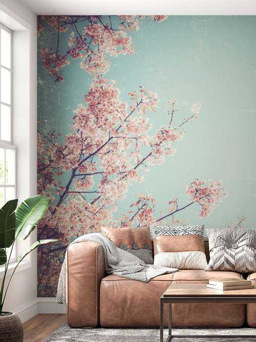 Vintage Japanse bloemen