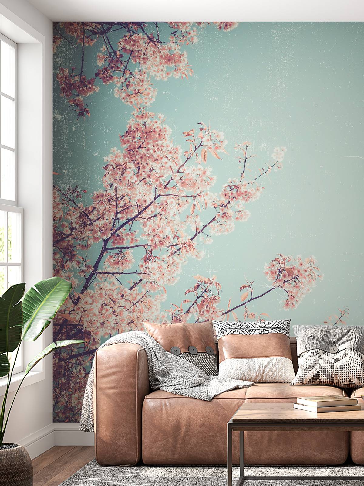 Vintage Japanse bloemen