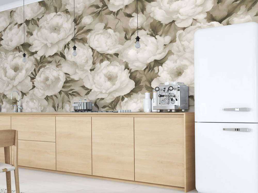 Peonie`s Wall Yellow