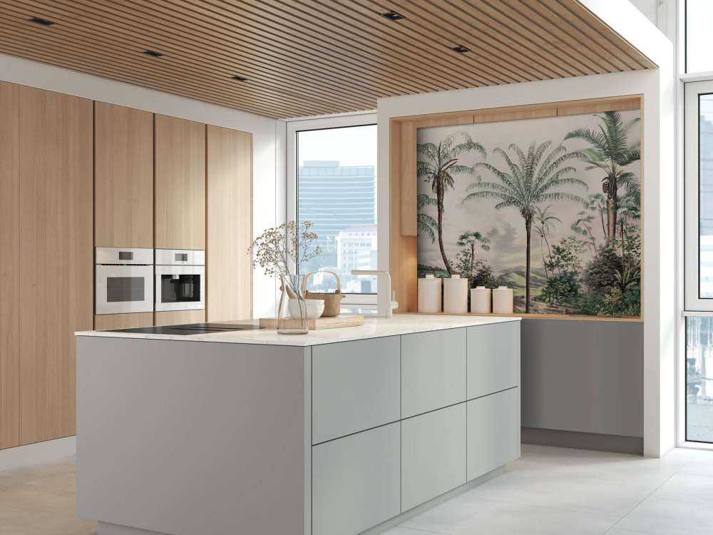 Romantic Tropics Dark Green