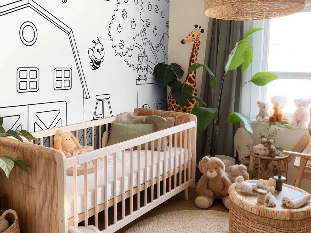 Vrolijke dierenpret op de boerderij