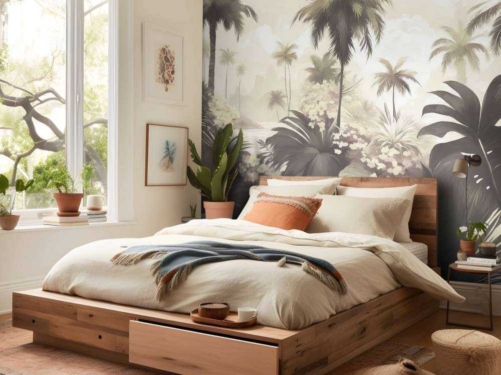 Breath of the tropics Dark Green