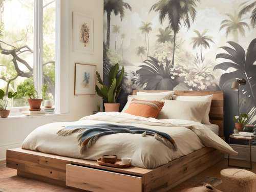 Breath of the tropics Dark Green