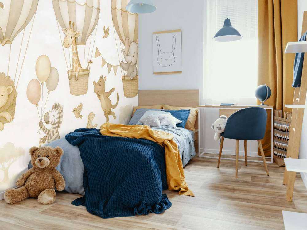 Dierenparade in de lucht