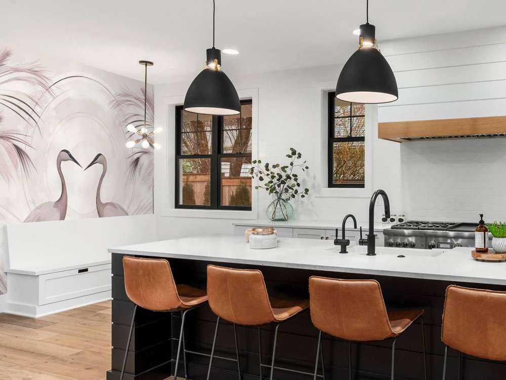 Cranes at Sunset Pink