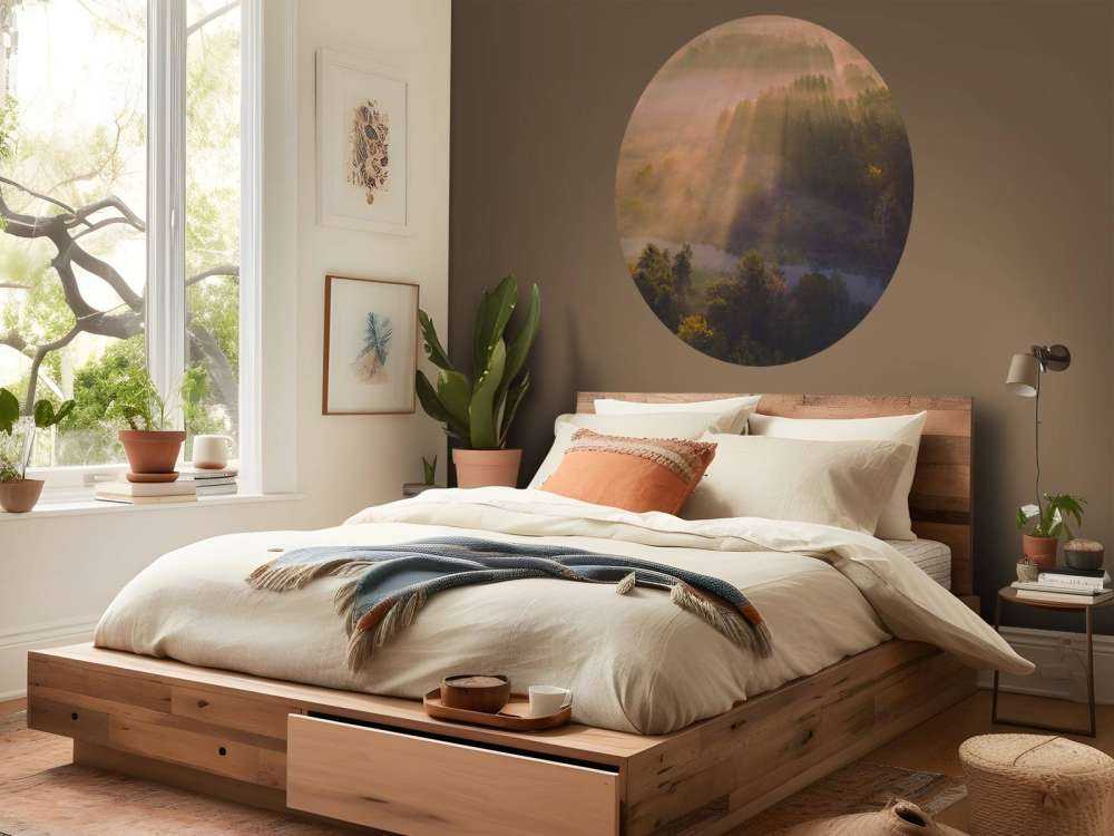 Dromerige Ochtendmist in de Natuur