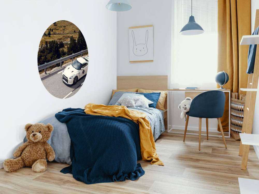 Nissan GT-R op bergweg