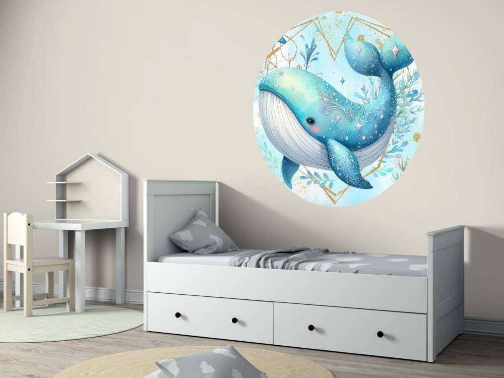 Magische walvis in oceaandromen