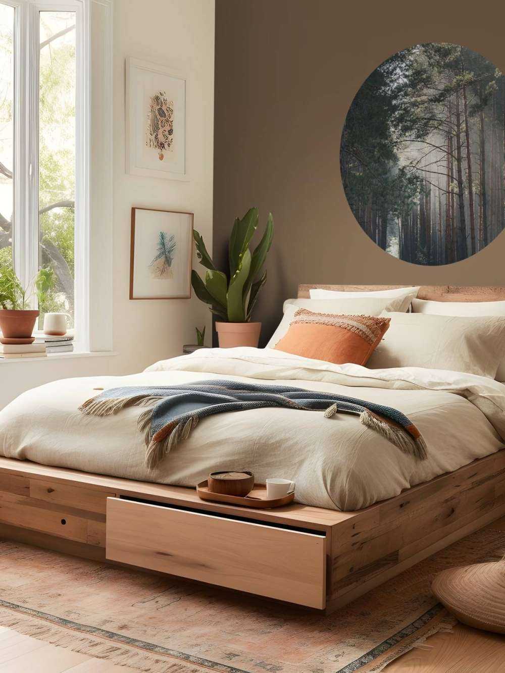 Herfstgloed in het Woud