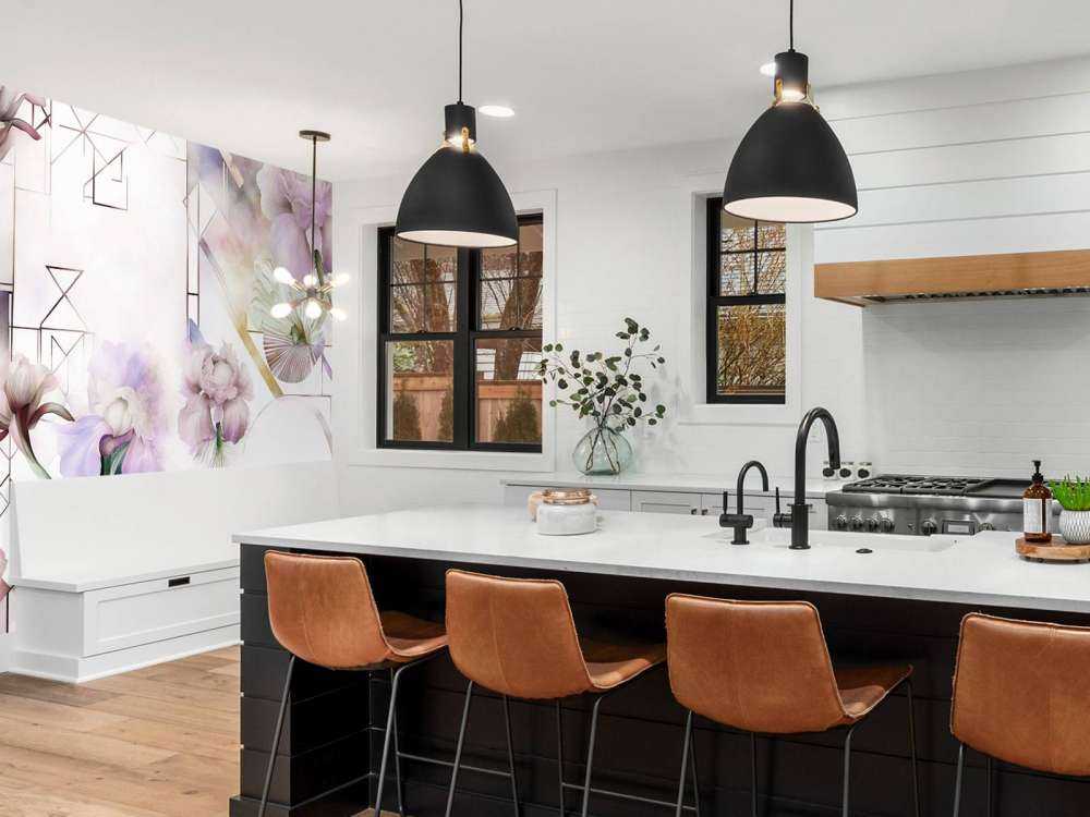 Watercolor Geometry Pink